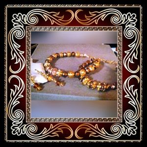 Bracelet and earring set